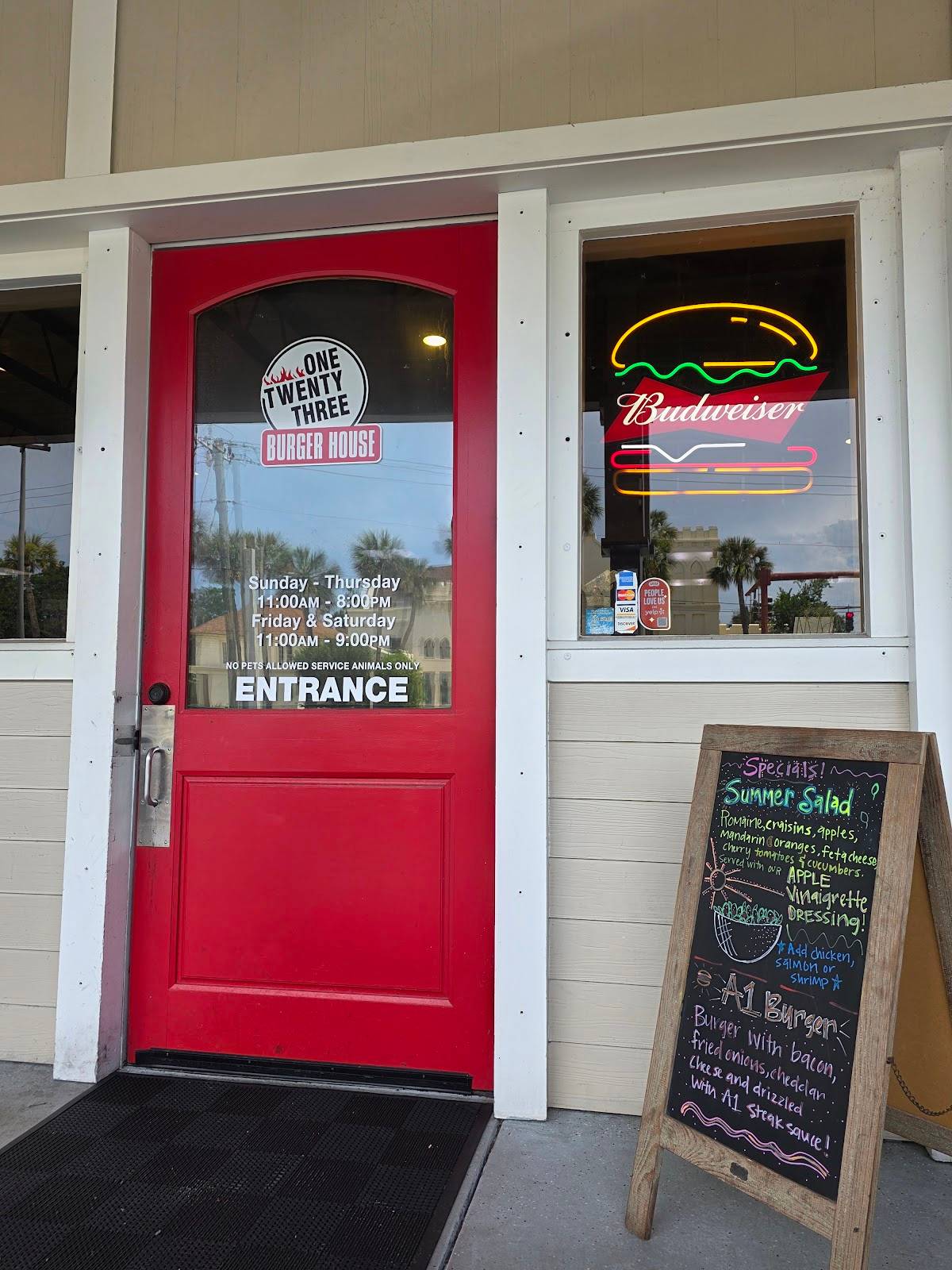 One Twenty Three Burger House restaurant in St Augustine - photo 7