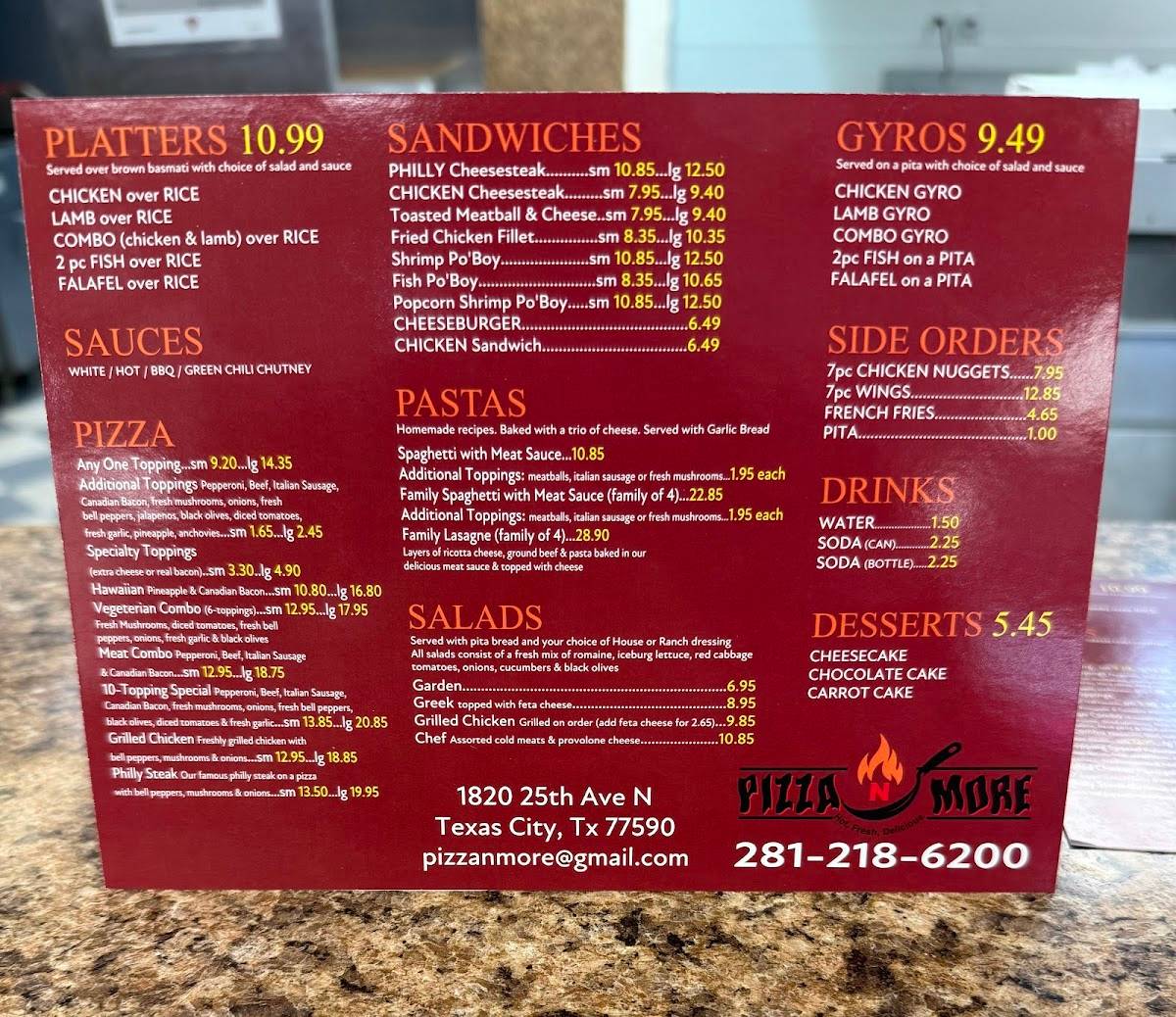 Pizza N More restaurant in Texas City - photo 9