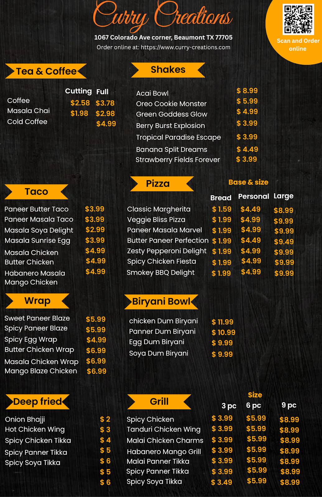 Curry Creations restaurant in Beaumont - photo 8
