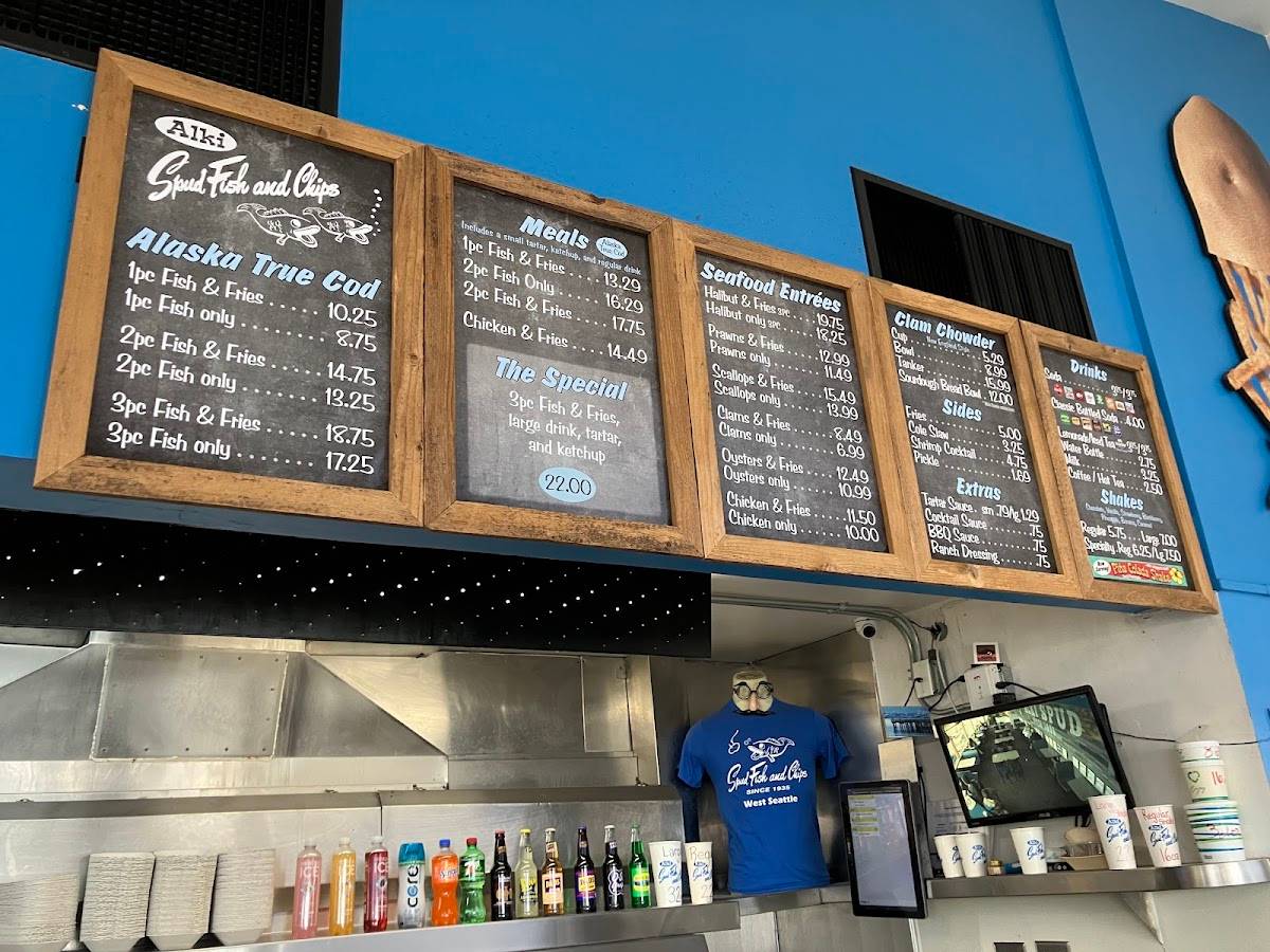 Alki Spud Fish & Chips restaurant in Seattle - photo 4