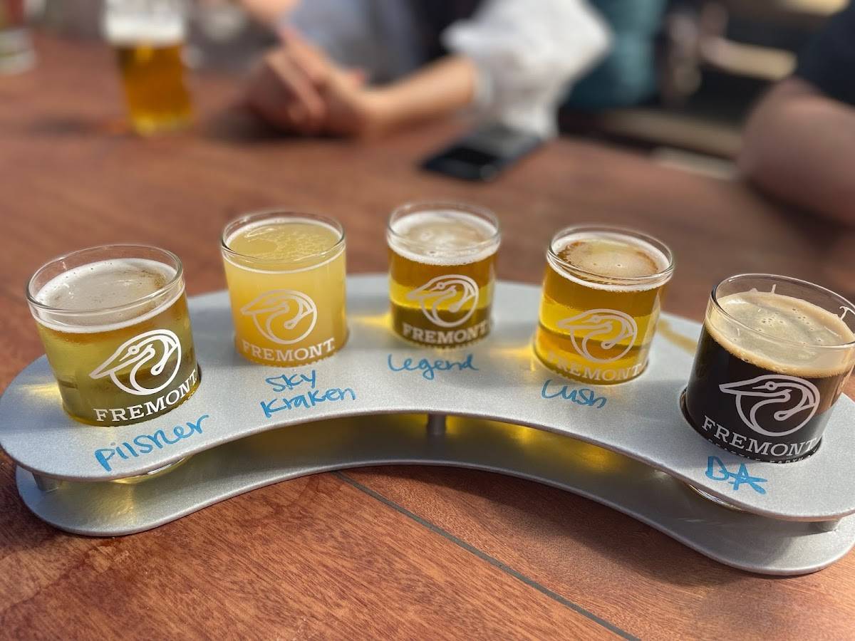 Fremont Brewing's Urban Beer Garden restaurant in Seattle - photo 5