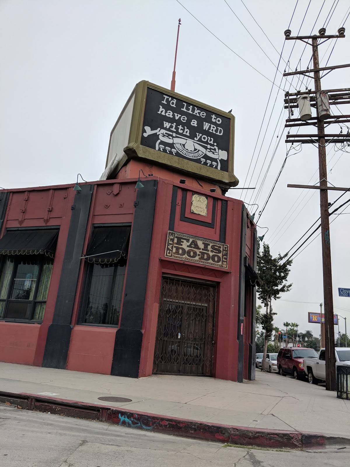 Cafe Club Fais Do-Do restaurant in Los Angeles - main photo