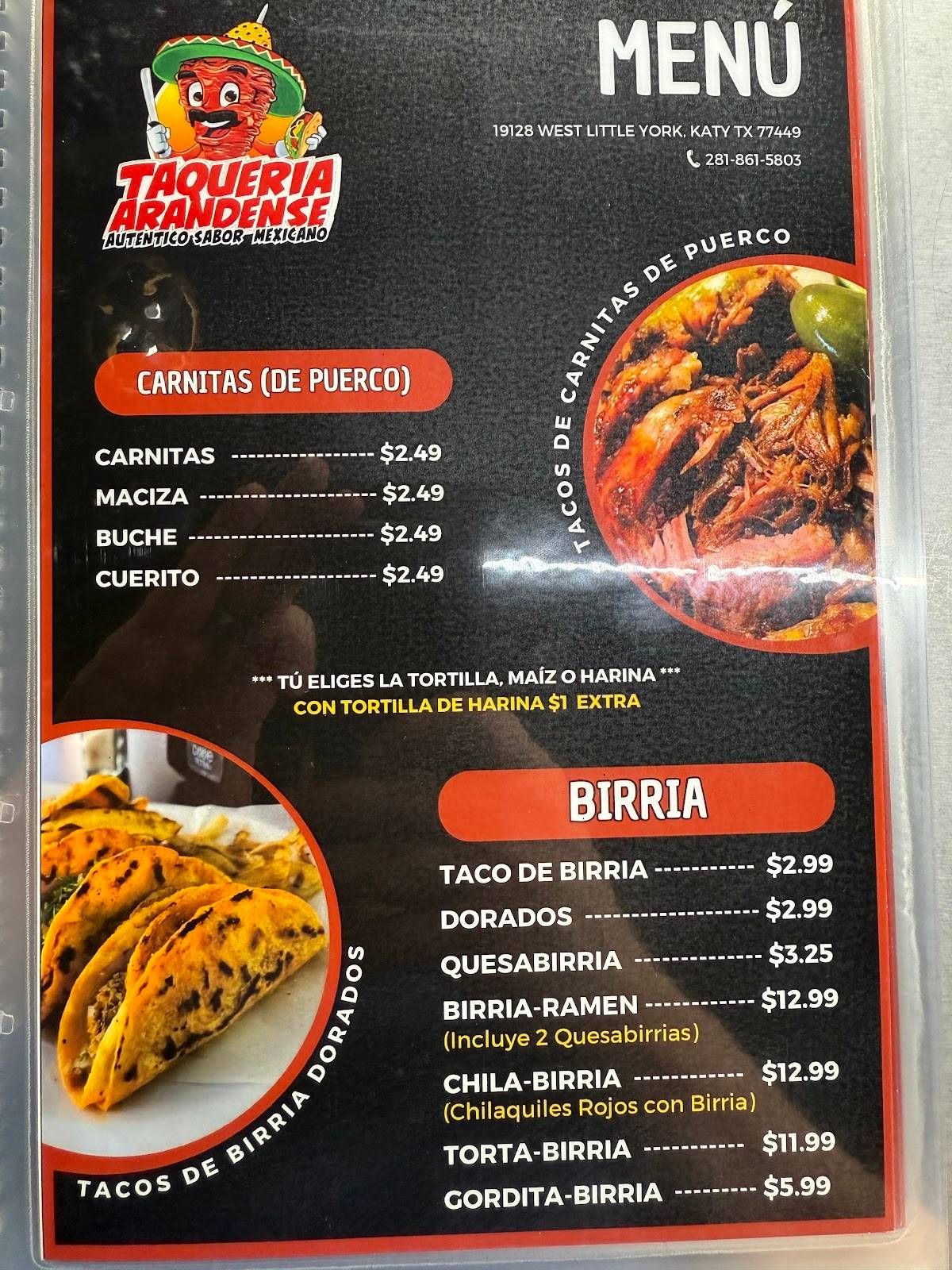 Taqueria Arandense restaurant in Katy - photo 3