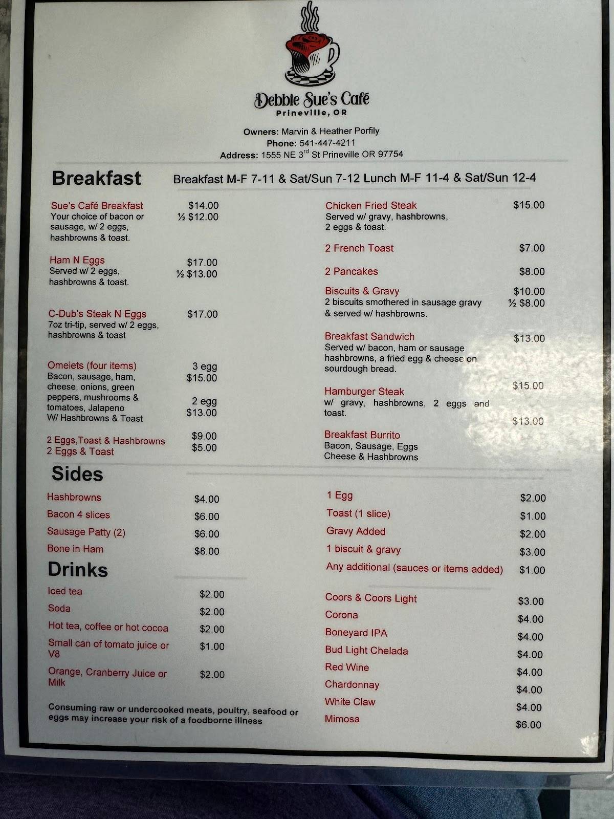 Debbie Sue’s Cafe restaurant in Prineville - photo 3