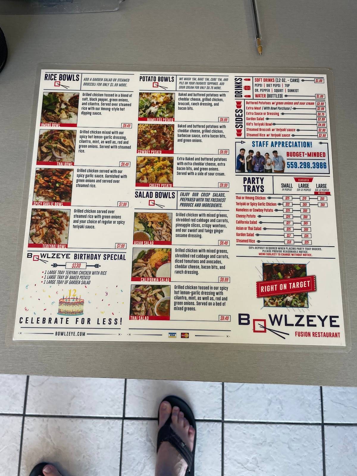 Bowlzeye restaurant in Clovis - photo 3