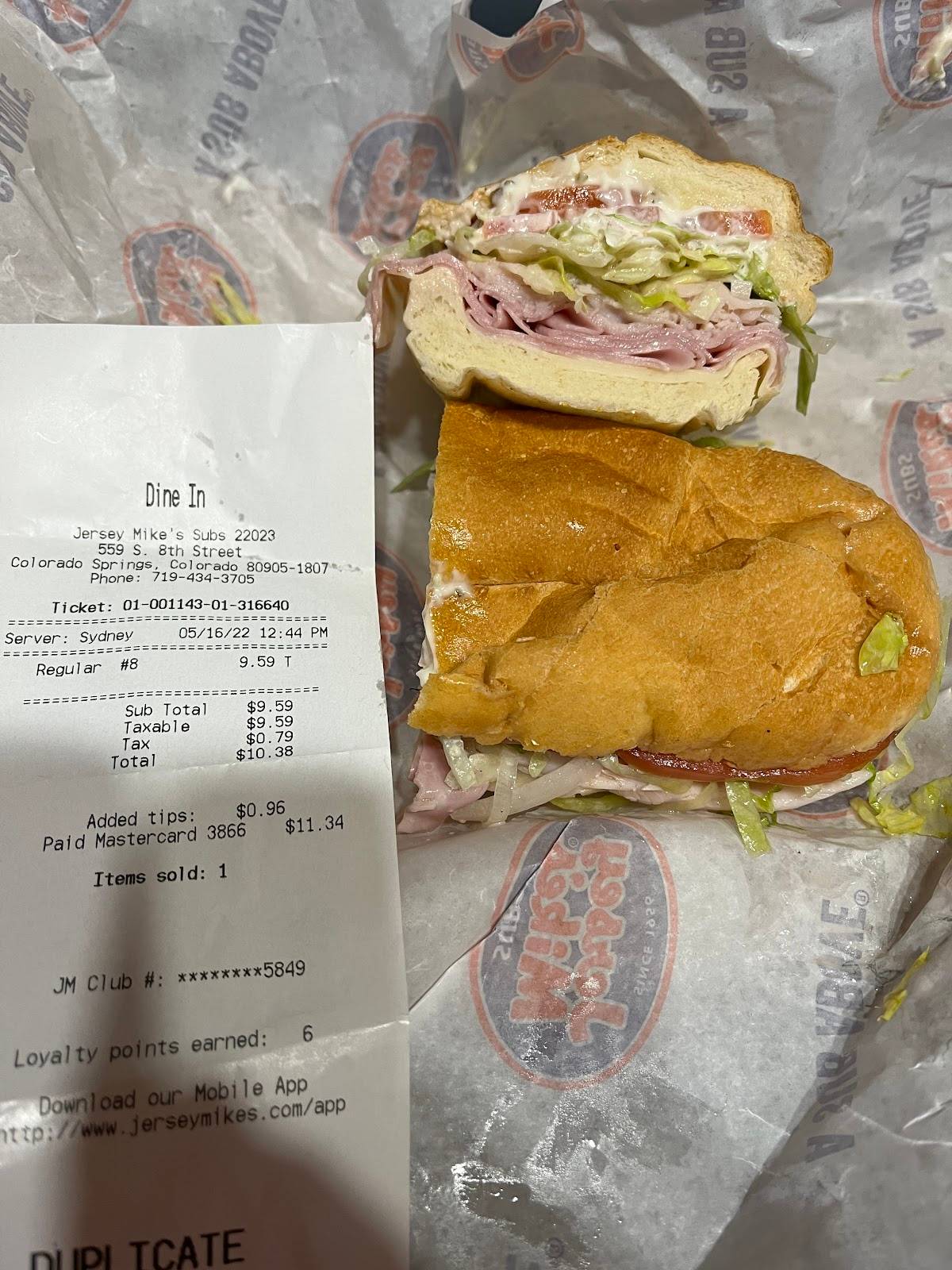 Jersey Mike's Subs restaurant in Colorado Springs - photo 5