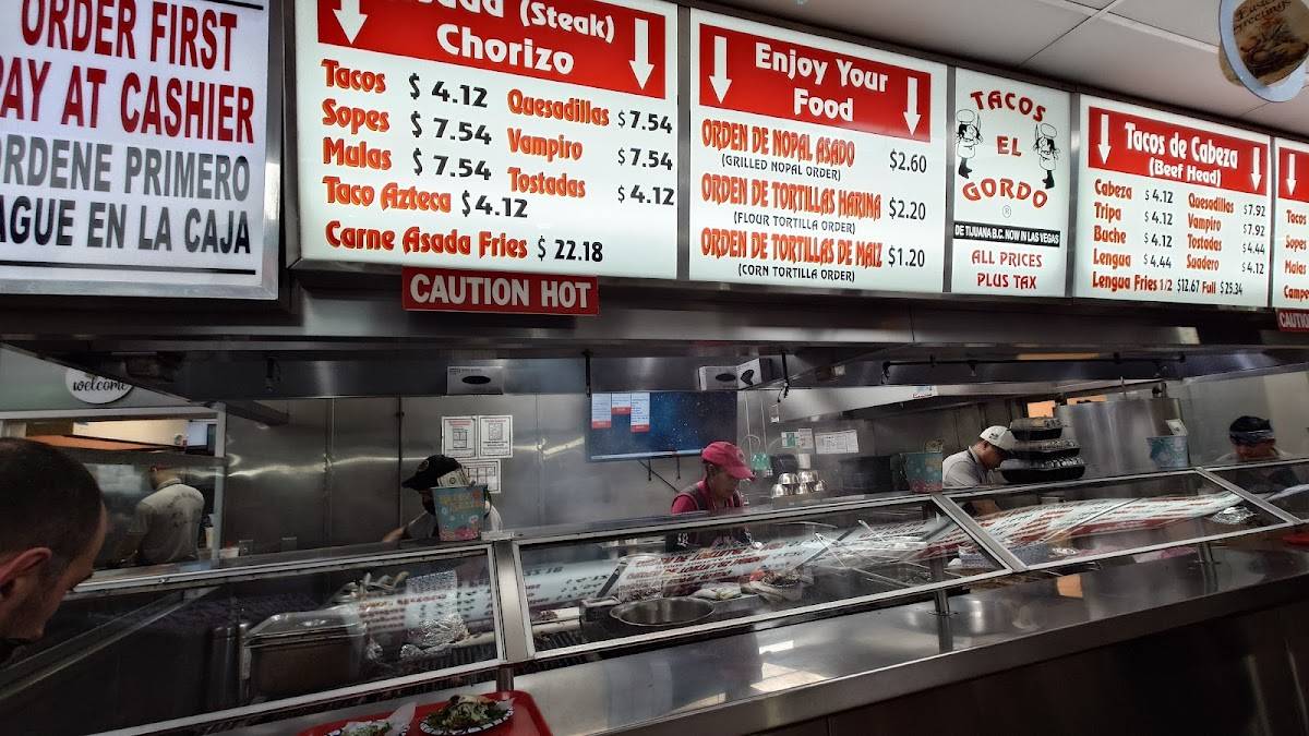 Tacos El Gordo restaurant in Las Vegas - photo 5