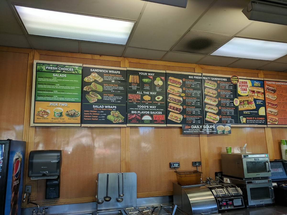 TOGO'S Sandwiches restaurant in San Jose - photo 6