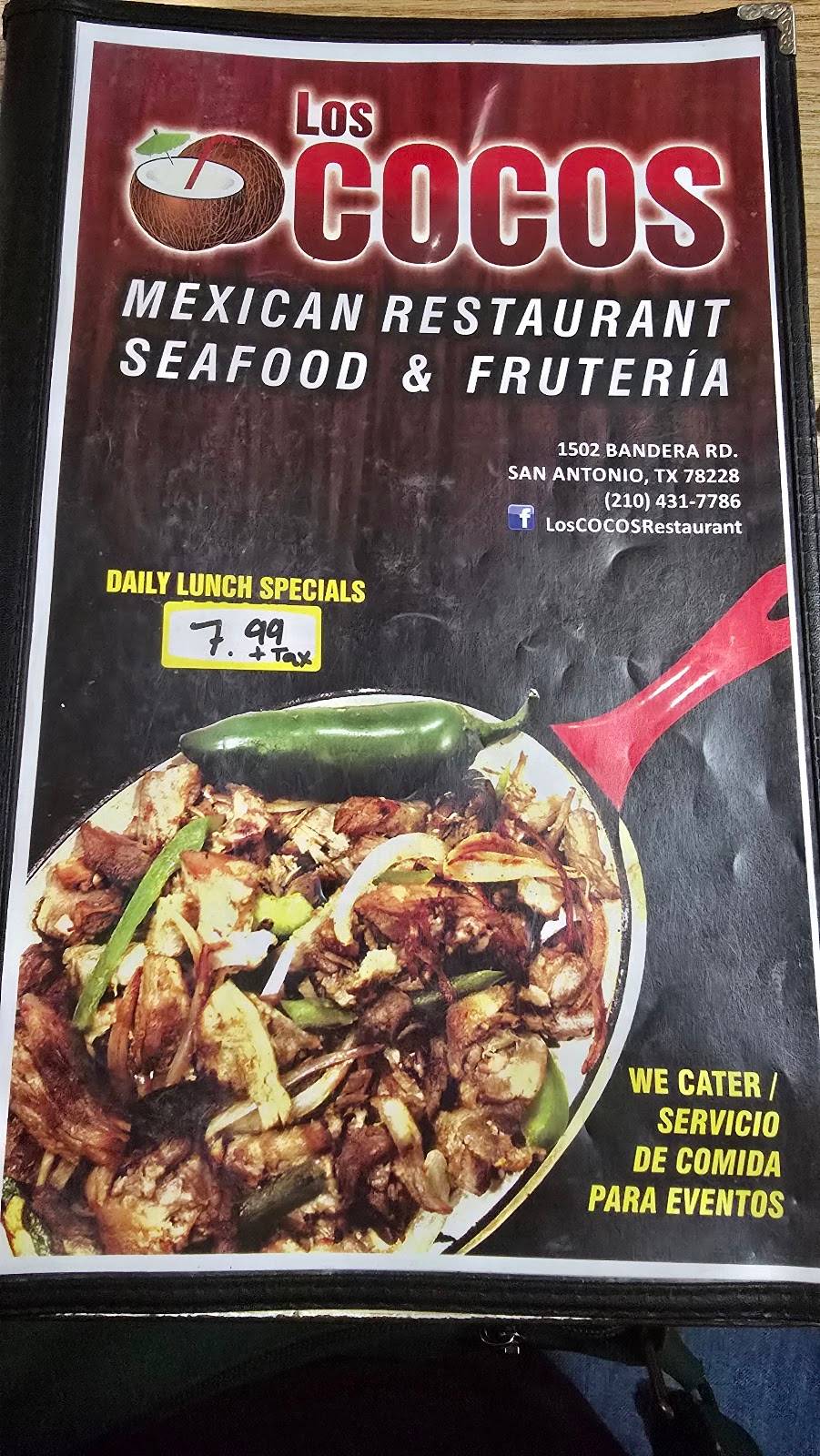 Los Cocos Mexican Restaurant Seafood & Fruteria restaurant in San Antonio - photo 3