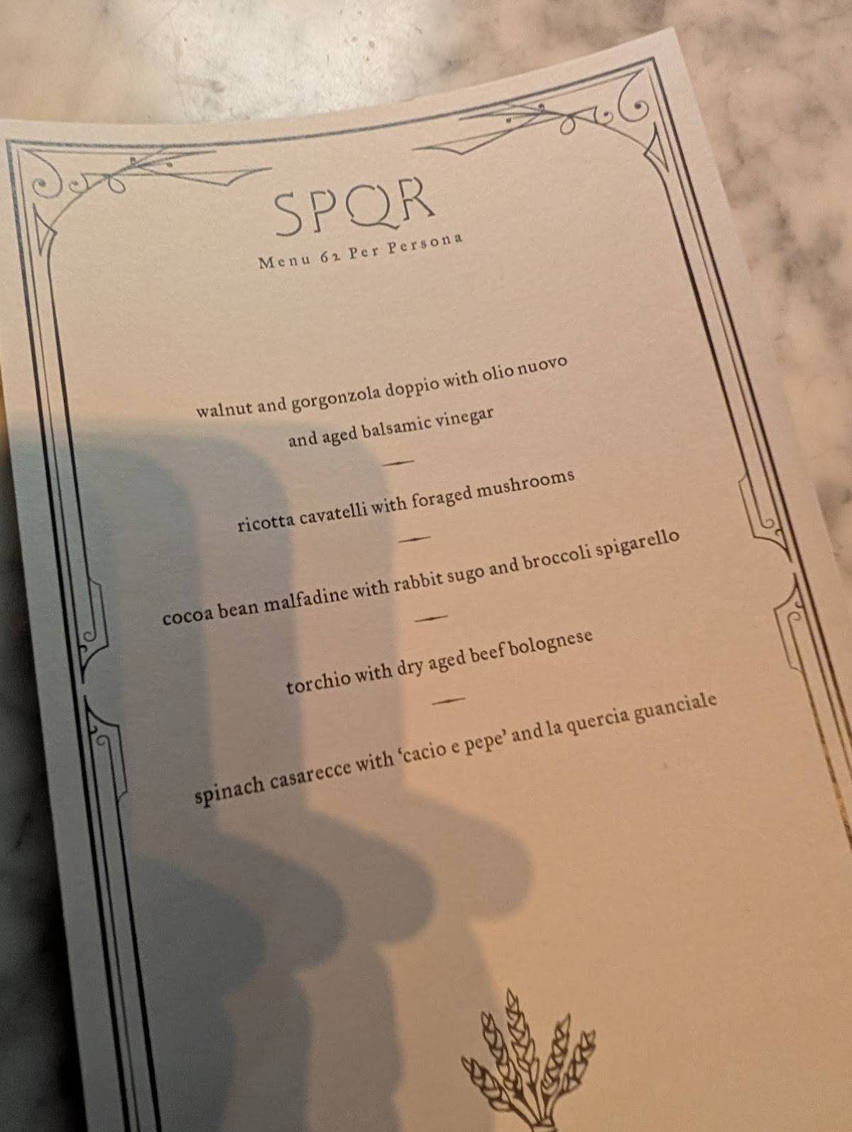 SPQR restaurant in San Francisco - photo 5