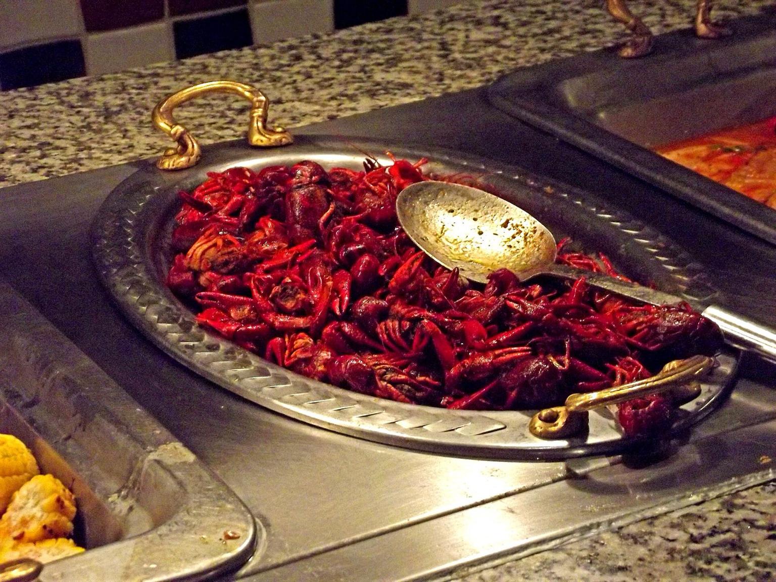 Buffet spread in Las Vegas