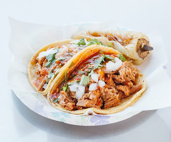 Buche Taco at Tacos El Gordo