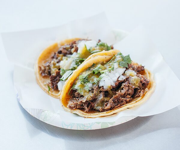 Tripa Taco at Tacos El Gordo